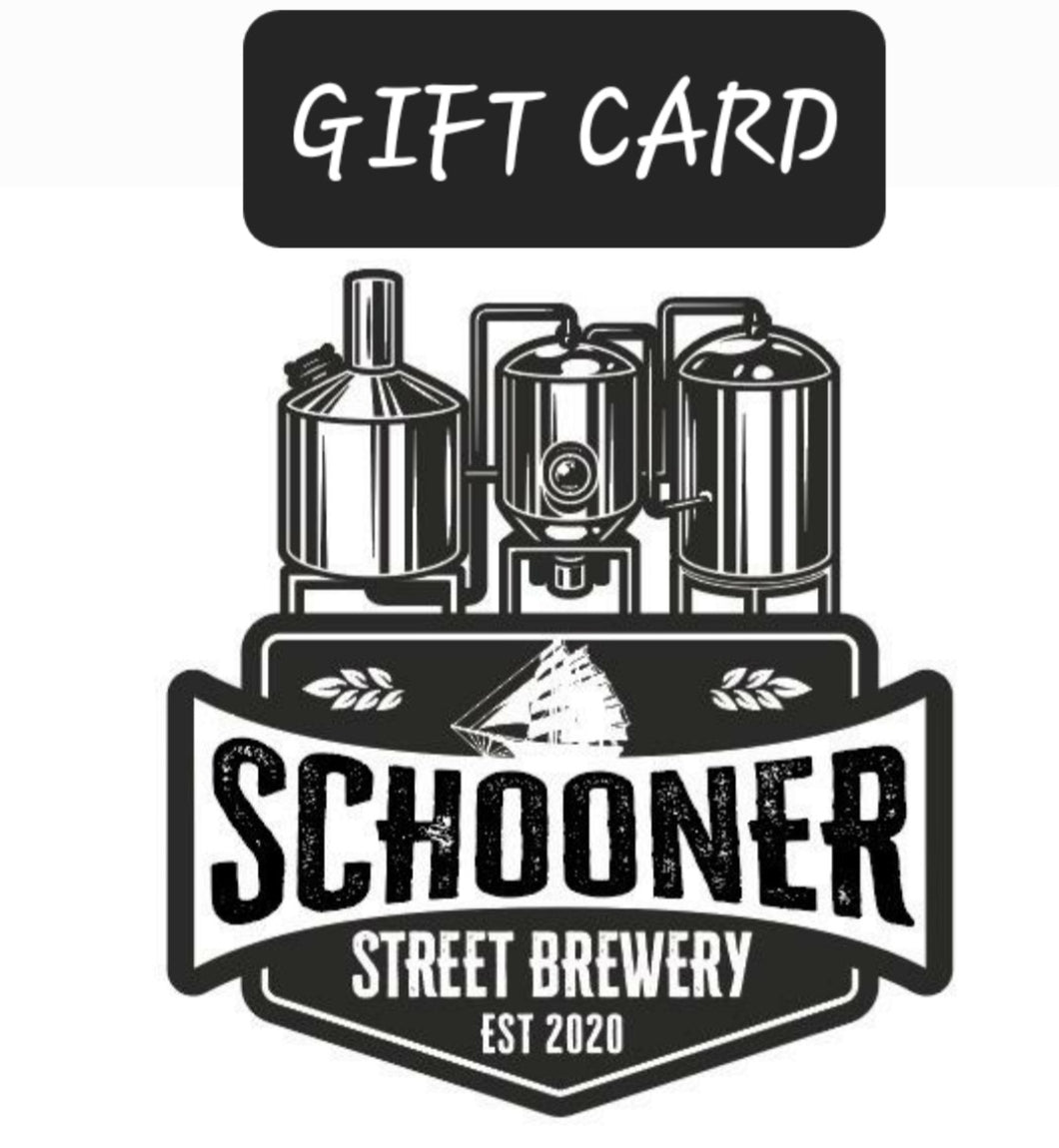 Schooner Street Brewery Gift Card